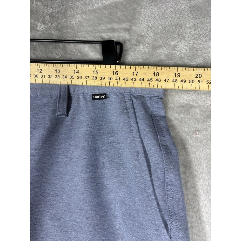Hurley Boardshorts Blue Gray Size 36 Hybrid Shorts Beach Surfing Walking Surf - Picture 2 of 9